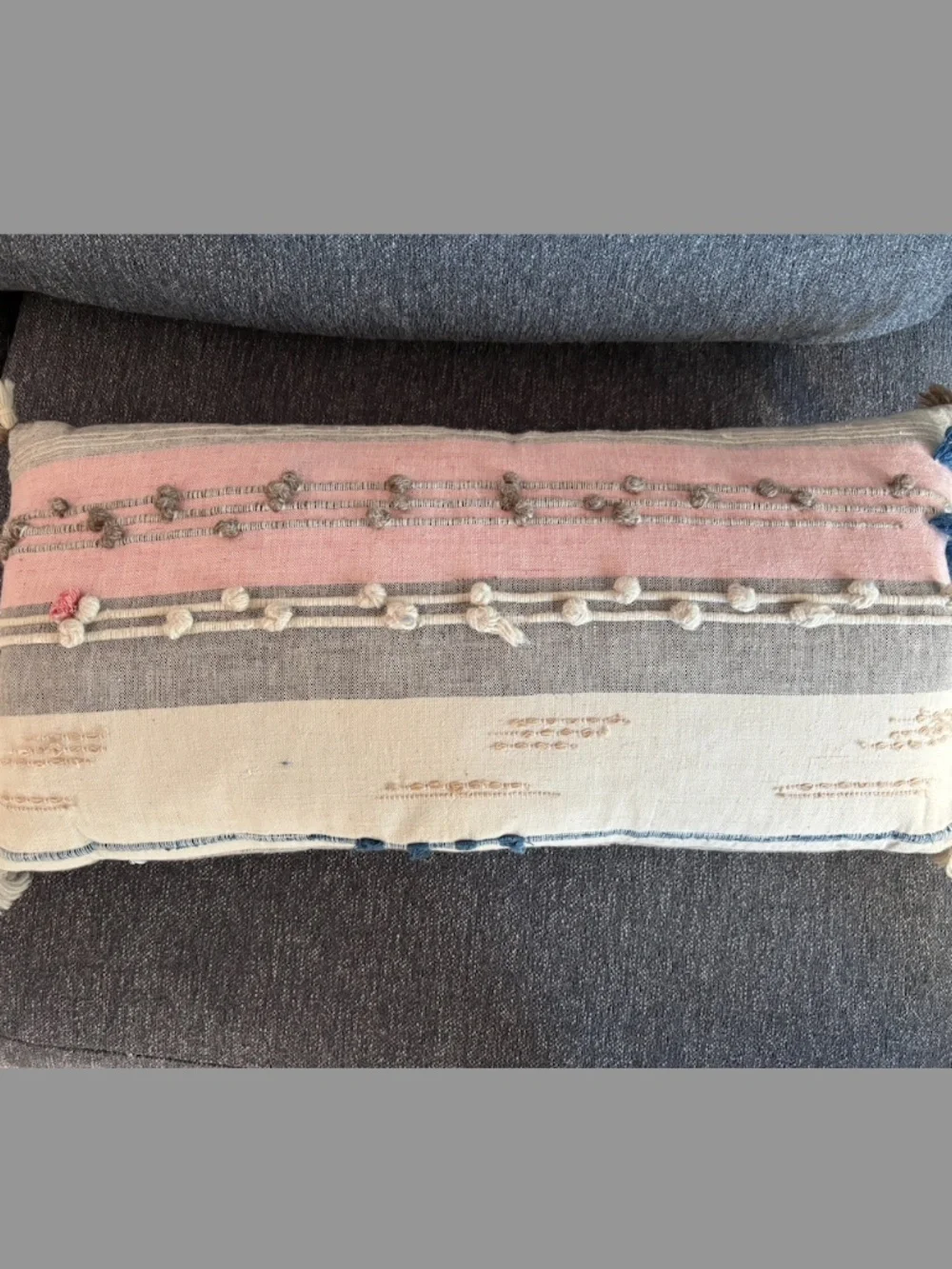 Ichcha lumbar pillow cover